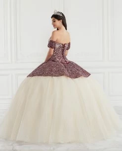 3 Piece Strapless Jacquard Quinceanera Dress By LA Glitter 24065 9 3 Piece Strapless Jacquard Quinceanera Dress By LA Glitter 24065 -Dresses Shop 3 piece strapless jacquard quinceanera dress by la glitter 24065 quinceanera dresses la glitter by house of wu 477465