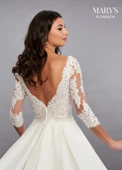 3/4 Length Sleeve Wedding Ballgown By Mary's Bridal MB3088 20 3/4 Length Sleeve Wedding Ballgown By Mary's Bridal MB3088 -Dresses Shop 34 length sleeve wedding ballgown by marys bridal mb3088 wedding dresses florencia by marys bridal 965115