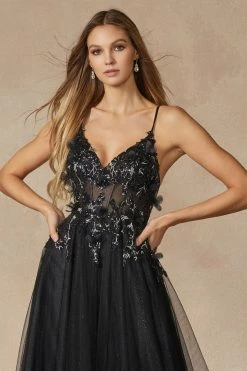 3D Butterfly Puff Sleeve Corset Gown By Juliet 2401 38 3D Butterfly Puff Sleeve Corset Gown By Juliet 2401 -Dresses Shop 3d butterfly puff sleeve corset gown by juliet 2401 long formal dresses juliet 317841