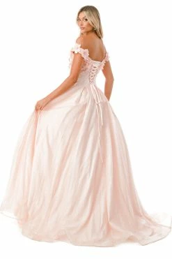 3D Floral Off Shoulder Ball Gown By Coya L2501 -Dresses Shop 3d floral off shoulder ball gown by coya l2501 quinceanera dresses coya collection 308241