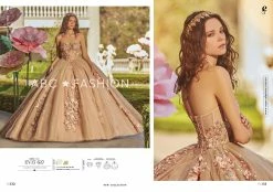 3D Floral Puff Sleeve Quinceanera Dress By Ragazza EV27-627 -Dresses Shop 3d floral puff sleeve quinceanera dress by ragazza ev27 627 quinceanera dresses ragazza fashion 437022