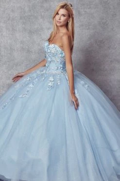 3D Floral Strapless Cape Ball Gown By Juliet 1435 20 3D Floral Strapless Cape Ball Gown By Juliet 1435 -Dresses Shop 3d floral strapless cape ball gown by juliet 1435 quinceanera dresses juliet 921927