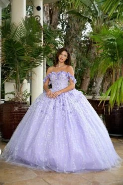 3D Floral Sweetheart Cloak Ball Gown By Petite Adele PQ1004 -Dresses Shop 3d floral sweetheart cloak ball gown by petite adele pq1004 quinceanera dresses bella princess couture by petite adele 600140