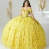 3D Floral Tulle Quinceanera Dress By House Of Wu 26950