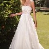 Applique A-line Bridal Gown By Cinderella Divine TY15 -Dresses Shop applique a line bridal gown by cinderella divine ty15 long formal dresses cinderella divine 4 off white 326593