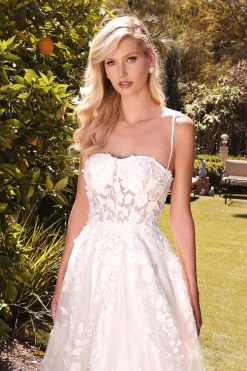Applique A-line Bridal Gown By Cinderella Divine TY15 9 Applique A-line Bridal Gown By Cinderella Divine TY15 -Dresses Shop applique a line bridal gown by cinderella divine ty15 long formal dresses cinderella divine 940150