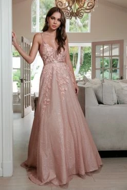 Applique Long A-line Glitter Dress By Juliet 228 -Dresses Shop applique long a line glitter dress by juliet 228 long formal dresses juliet 336520