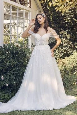 Applique Off Shoulder Bridal Ball Gown By Nox Anabel JE946 -Dresses Shop applique off shoulder bridal ball gown by nox anabel je946 long formal dresses nox anabel 587137