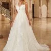 Applique Sleeveless Bridal Gown By Mary's Bridal MB3135 -Dresses Shop applique sleeveless bridal gown by marys bridal mb3135 wedding dresses florencia by marys bridal 457656