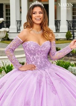 Applique Strapless Quinceanera Dress By Mary's Bridal MQ2156 -Dresses Shop applique strapless quinceanera dress by marys bridal mq2156 quinceanera dresses marys bridal 170813