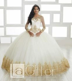 Beaded 4-Piece Glitter Dress By House Of Wu LA Glitter 24020