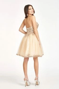 Beaded Bodice Short Strapless Dress By Elizabeth K GS1980 -Dresses Shop beaded bodice short strapless dress by elizabeth k gs1980 short cocktail dresses elizabeth k 381560