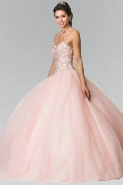 Beaded Sleeveless A-Line Ballgown By Elizabeth K GL2350 -Dresses Shop beaded sleeveless a line ballgown by elizabeth k gl2350 quinceanera dresses elizabeth k 691030