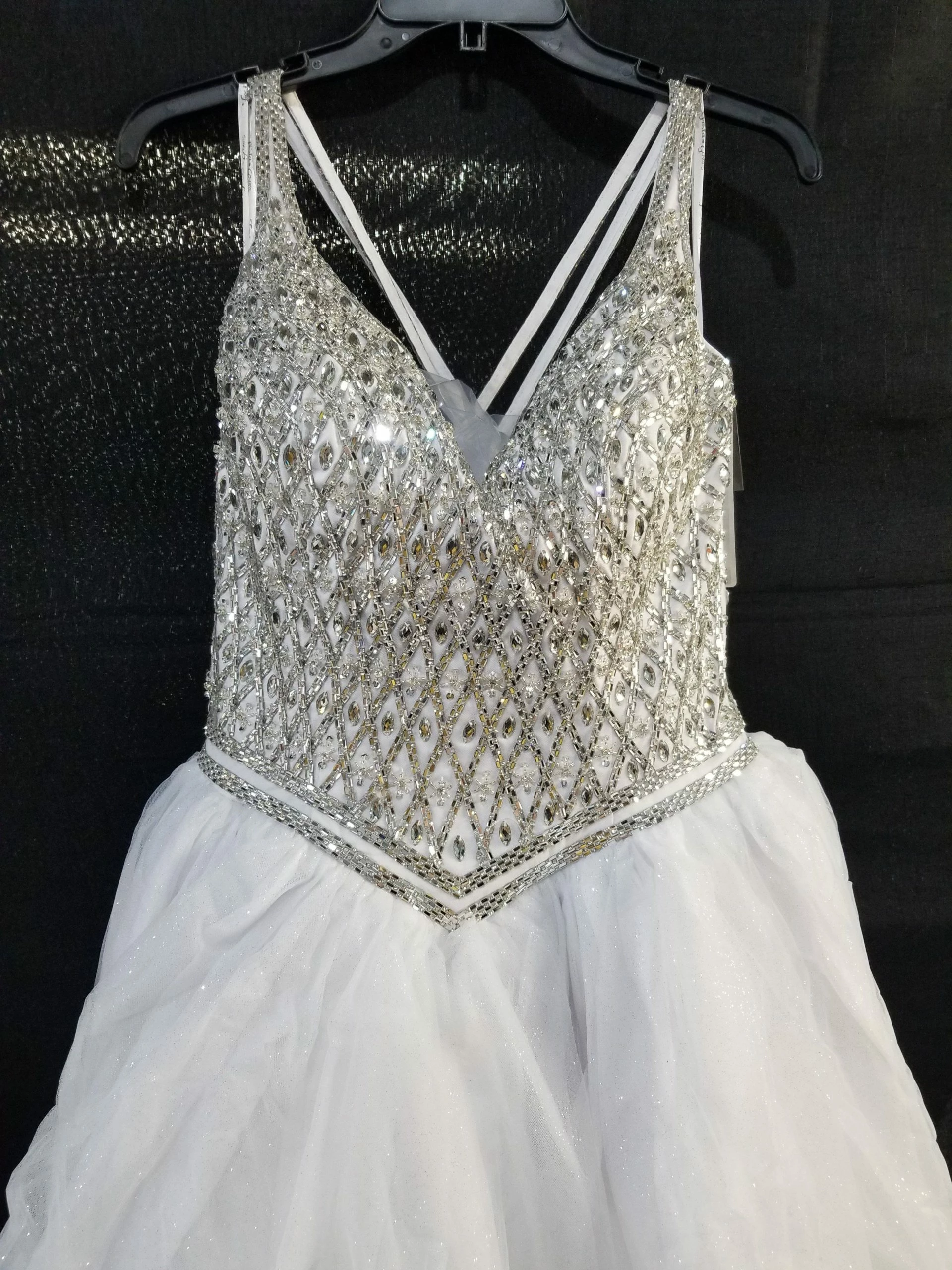 Beaded Sleeveless Quinceanera Dress By Fiesta Gowns 56392 (Size 18 - 26) 6 Beaded Sleeveless Quinceanera Dress By Fiesta Gowns 56392 (Size 18 - 26) - Image 4