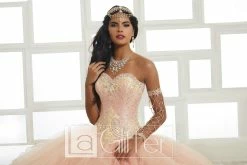 Strapless Glitter Dress By House Of Wu LA Glitter 24027 -Dresses Shop beaded strapless glitter dress by house of wu la glitter 24027 quinceanera dresses la glitter by house of wu 539093