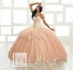 Strapless Glitter Dress By House Of Wu LA Glitter 24027 -Dresses Shop beaded strapless glitter dress by house of wu la glitter 24027 quinceanera dresses la glitter by house of wu 848772