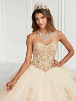 Beaded Strapless Quinceanera Dress By Fiesta Gowns 56386 (Size 18 - 26) -Dresses Shop beaded strapless quinceanera dress by fiesta gowns 56386 size 18 26 quinceanera dresses house of wu fiesta gowns 779074
