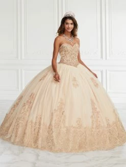 Beaded Strapless Quinceanera Dress By Fiesta Gowns 56386 (Size 28 - 30) -Dresses Shop beaded strapless quinceanera dress by fiesta gowns 56386 size 28 30 quinceanera dresses house of wu fiesta gowns 419849