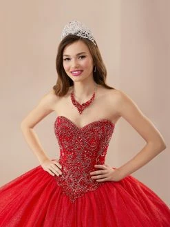 Beaded Strapless Quinceanera Dress By Fiesta Gowns 56403 (Size 28 - 30) -Dresses Shop beaded strapless quinceanera dress by fiesta gowns 56403 size 28 30 quinceanera dresses house of wu fiesta gowns 485744