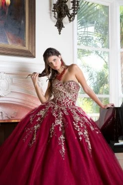 Applique Strapless Cape Ball Gown By Petite Adele PQ1010 -Dresses Shop bellaprincess 2936 1000x1500 1