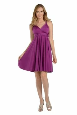 Burgundy Long Convertible Jersey Dress By Poly USA 24 Burgundy Long Convertible Jersey Dress By Poly USA -Dresses Shop burgundy long convertible jersey dress by poly usa long formal dresses poly usa s magenta 982490