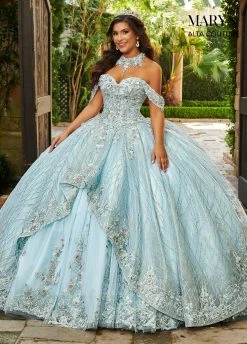 Cape Quinceanera Dress By Alta Couture MQ3061 -Dresses Shop cape quinceanera dress by alta couture mq3061 quinceanera dresses marys bridal 0 light blue 748279