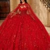 Cape Quinceanera Dress By Alta Couture MQ3075