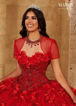 Cape Quinceanera Dress By Alta Couture MQ3075 -Dresses Shop cape quinceanera dress by alta couture mq3075 quinceanera dresses marys bridal 621655