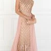 Embellished Long Pink Cap Sleeve Dress By Elizabeth K GL1577 -Dresses Shop embellished long pink cap sleeve dress by elizabeth k gl1577 long formal dresses elizabeth k xs pink 276661