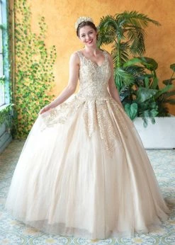 Embellished Sleeveless Quinceanera Dress By Calla KY79781X -Dresses Shop embellished sleeveless quinceanera dress by calla ky79781x quinceanera dresses calla collection 2 champagne 443873