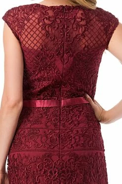 Embroidered Cap Sleeve Column Gown By Coya M2732 -Dresses Shop embroidered cap sleeve column gown by coya m2732 long formal dresses coya collection 800613