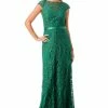 Embroidered Cap Sleeve Column Gown By Coya M2732 -Dresses Shop embroidered cap sleeve column gown by coya m2732 long formal dresses coya collection s emerald 746108