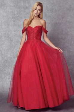 Embroidered Off Shoulder Tulle Gown By Juliet 280 -Dresses Shop embroidered off shoulder tulle gown by juliet 280 long formal dresses juliet 546087