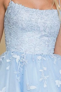 Embroidered Short A-line Tulle Dress By Amelia Couture 7013S -Dresses Shop embroidered short a line tulle dress by amelia couture 7013s short cocktail dresses amelia couture 210850