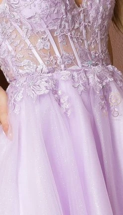 Embroidered Short Lace-Up Dress By Nox Anabel T739 -Dresses Shop embroidered short lace up dress by nox anabel t739 short cocktail dresses nox anabel 771695