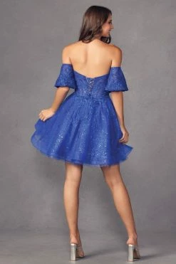 Embroidered Short Sweetheart Tulle Dress By Juliet 909 -Dresses Shop embroidered short sweetheart tulle dress by juliet 909 short cocktail dresses juliet 595684