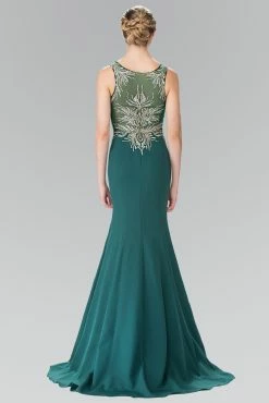 Embroidered Sleeveless Illusion Dress By Elizabeth K GL2323 -Dresses Shop embroidered sleeveless illusion dress by elizabeth k gl2323 long formal dresses elizabeth k 208891