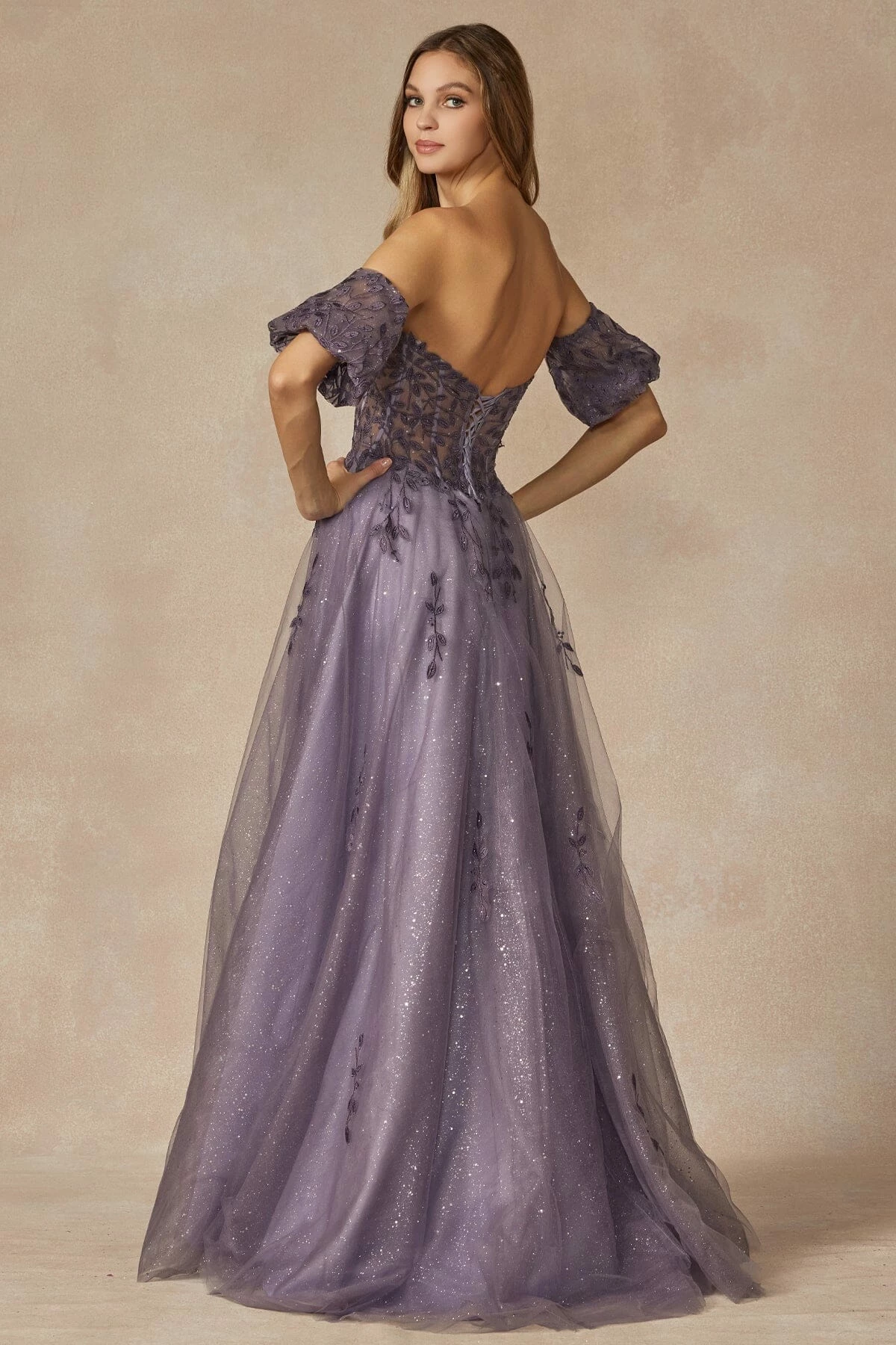 Embroidered Strapless A-line Gown By Juliet 2409 4 Embroidered Strapless A-line Gown By Juliet 2409 - Image 2