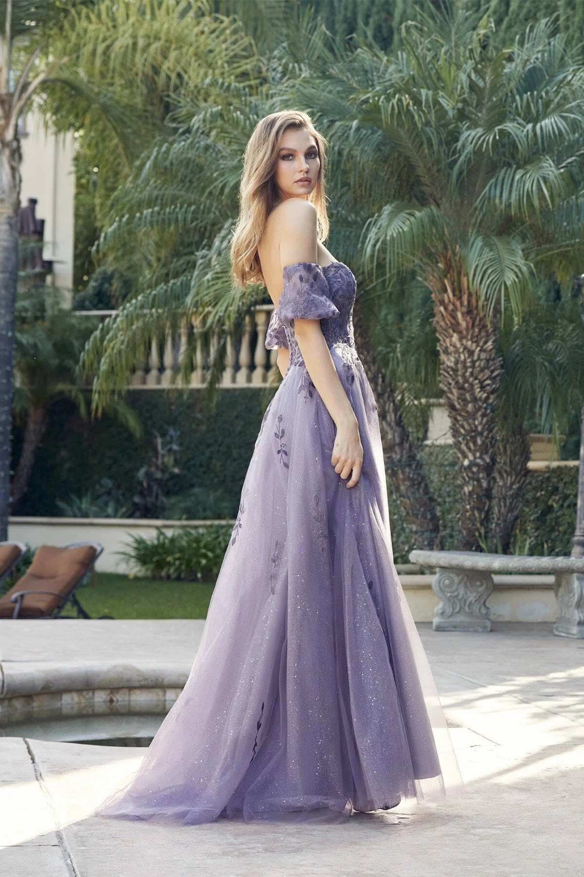 Embroidered Strapless A-line Gown By Juliet 2409 9 Embroidered Strapless A-line Gown By Juliet 2409 - Image 7