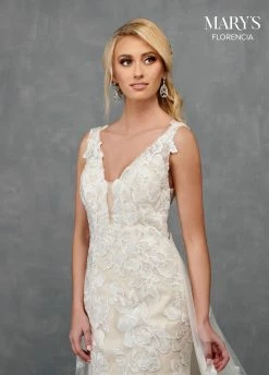 Fitted Floral Applique Bridal Gown By Mary's Bridal MB3113 14 Fitted Floral Applique Bridal Gown By Mary's Bridal MB3113 -Dresses Shop fitted floral applique bridal gown by marys bridal mb3113 wedding dresses florencia by marys bridal 696470