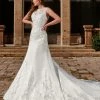 Fitted Satin Wedding Dress By Mary's Bridal MB4102