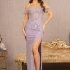 Fitted Sequin Off Shoulder Gown By GLS Gloria GL3114 1 Fitted Sequin Off Shoulder Gown By GLS Gloria GL3114 -Dresses Shop fitted sequin off shoulder gown by gls gloria gl3114 long formal dresses elizabeth k xs lilac 587126