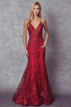 Fitted Sequin Print V-Neck Gown By Juliet 274 -Dresses Shop fitted sequin print v neck gown by juliet 274 long formal dresses juliet 643040