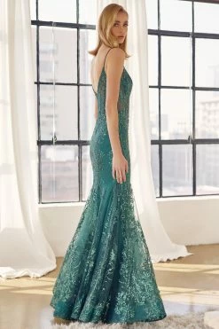 Fitted Sequin Print V-Neck Gown By Juliet 274 -Dresses Shop fitted sequin print v neck gown by juliet 274 long formal dresses juliet 952300