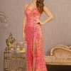 Fitted Sequin Sleeveless Slit Gown By Elizabeth K GL3127 -Dresses Shop fitted sequin sleeveless slit gown by elizabeth k gl3127 long formal dresses elizabeth k xs fuchsia 535961