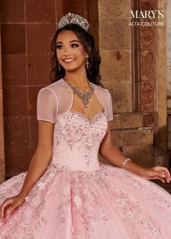 Floral Glitter Quinceanera Dress By Alta Couture MQ3071 -Dresses Shop floral glitter quinceanera dress by alta couture mq3071 quinceanera dresses marys bridal 584090