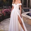 Glitter Bridal Ball Gown By Cinderella Divine CD214W -Dresses Shop glitter bridal ball gown by cinderella divine cd214w long formal dresses cinderella divine 4 off white 721405