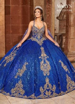 Glitter Cape Quinceanera Dress By Alta Couture MQ3073 20 Glitter Cape Quinceanera Dress By Alta Couture MQ3073 -Dresses Shop glitter cape quinceanera dress by alta couture mq3073 quinceanera dresses marys bridal 0 royalgold 341521