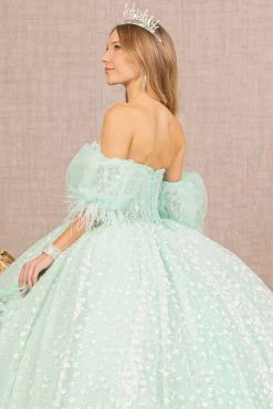 Glitter Print Sweetheart Ball Gown By Elizabeth K GL3176 -Dresses Shop glitter print sweetheart ball gown by elizabeth k gl3176 quinceanera dresses elizabeth k 514774
