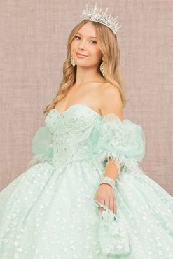 Glitter Print Sweetheart Ball Gown By Elizabeth K GL3176 -Dresses Shop glitter print sweetheart ball gown by elizabeth k gl3176 quinceanera dresses elizabeth k 918848